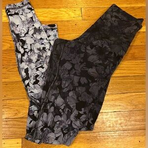 Lululemon Align 28" Floral Print High Rise Leggings Women’s Size 4 Like New